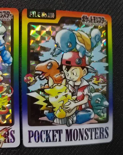 Are pocket monster cards fake