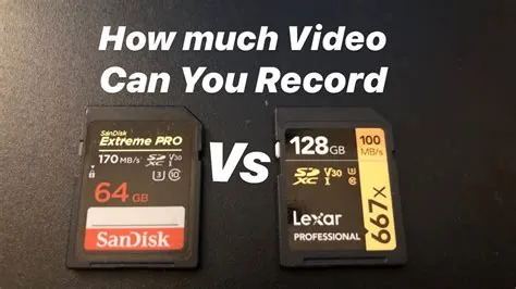 How much 1080p 60fps video can 128gb hold