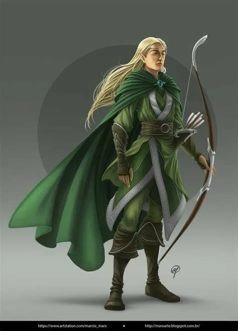 Is legolas half elf