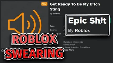 Can you swear in roblox 13+