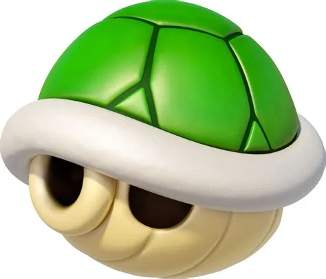 What does the green shell do in mario kart 8