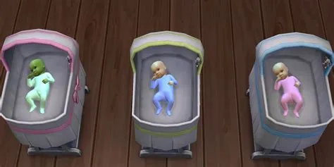 Can you find out gender of baby sims 4