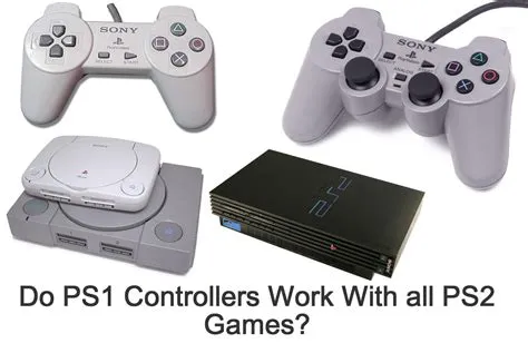 Do ps2 controllers work on ps1