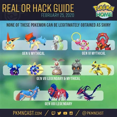 Are hacked shiny pokémon bad