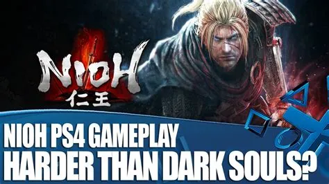 Which is harder dark souls or nioh