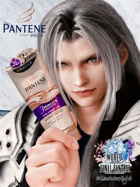 Does sephiroth use shampoo