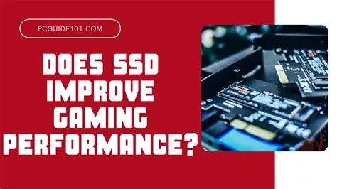 Can ssd improve gaming