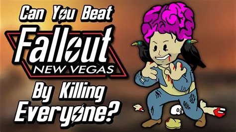 Can you beat fnv by killing everyone