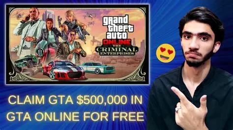 How do i claim 500000 in gta