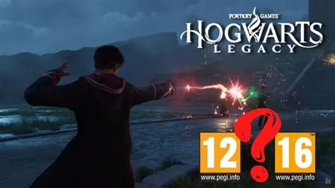 Why is hogwarts legacy rated 16