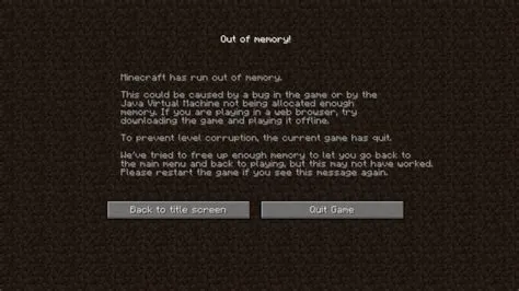 What is error code 1 in minecraft