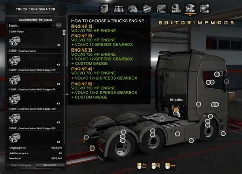 How many gears are there in ets2