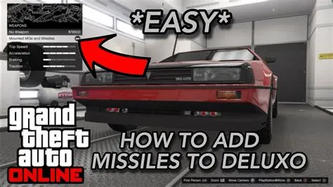 How many missiles can a deluxo survive