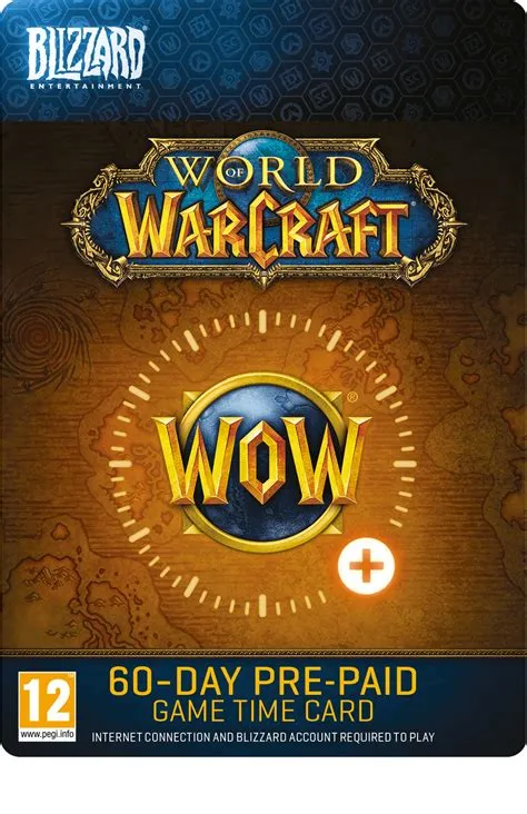 What does 30 days of game time mean in wow