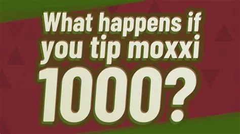 What happens if you tip moxxi