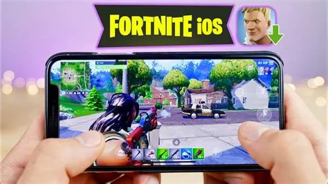 Can i play fortnite on iphone 2023