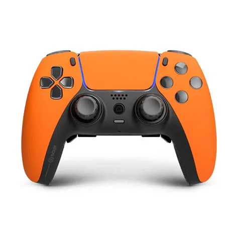 What does orange light mean on ps5 controller