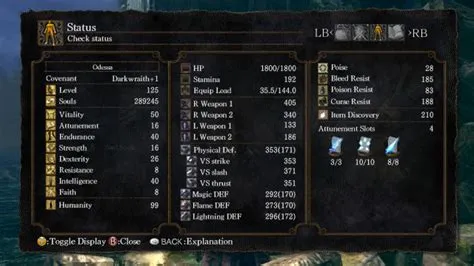 What is the best stat to level up in dark souls