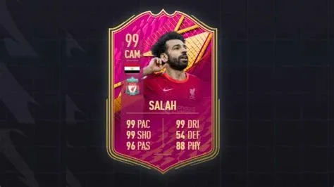 What overall is salah in fifa 22