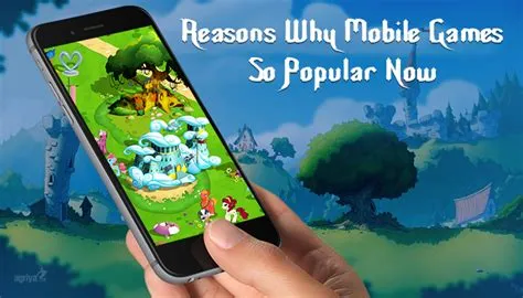 Why are mobile games so successful