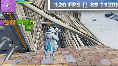 Is 120fps good for fortnite