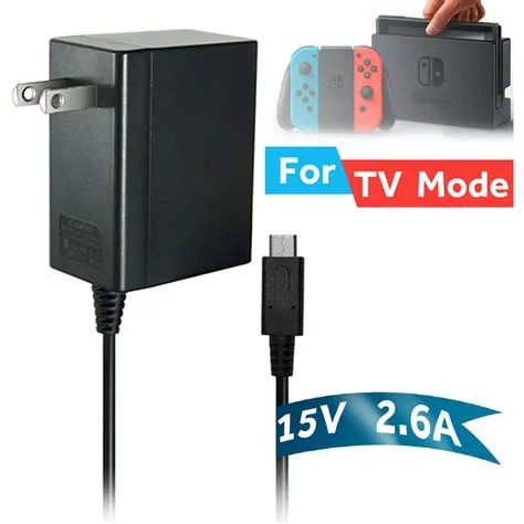 Can you connect nintendo switch to tv without ac adapter