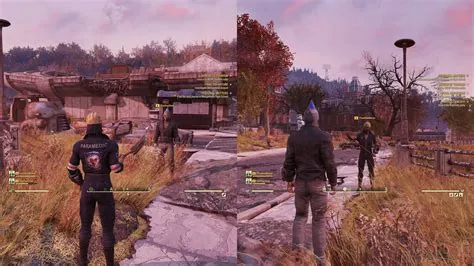 Is fallout 76 split screen