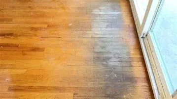 What color is water damage?