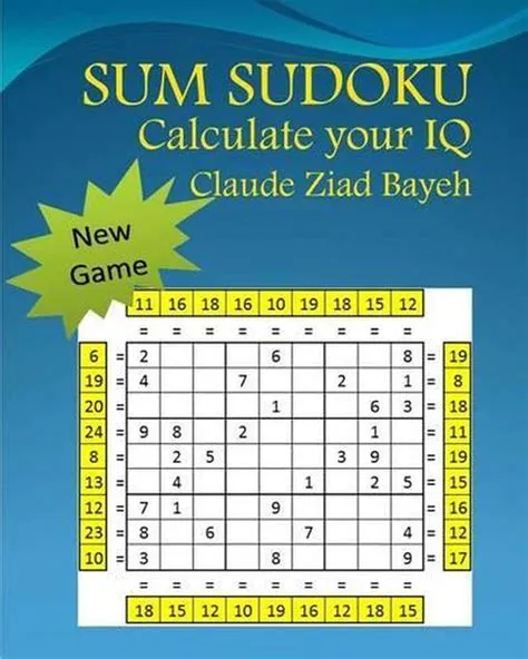 How is sudoku calculated