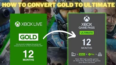 Can i convert xbox gold to ultimate twice