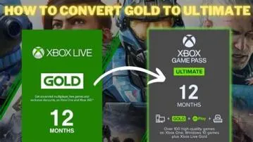 Can i convert xbox gold to ultimate twice?