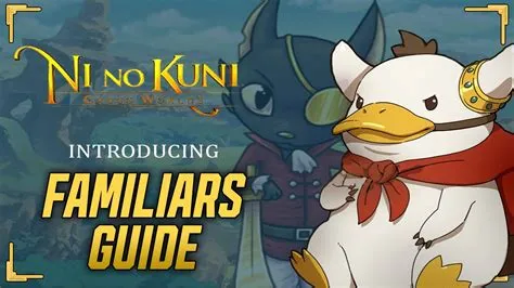 How do you level up familiars in ni no kuni cross worlds