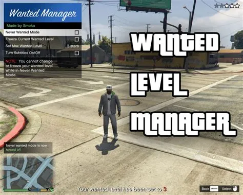 How do you get no wanted level in gta 5 online