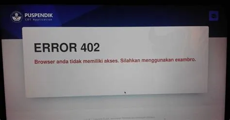 What is card error 402