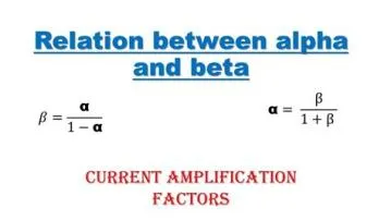 What is the relation between alpha and beta?