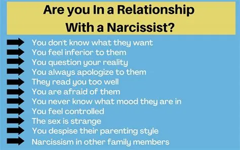 How do you know if a narcissist loves you