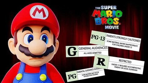 Is mario rated r