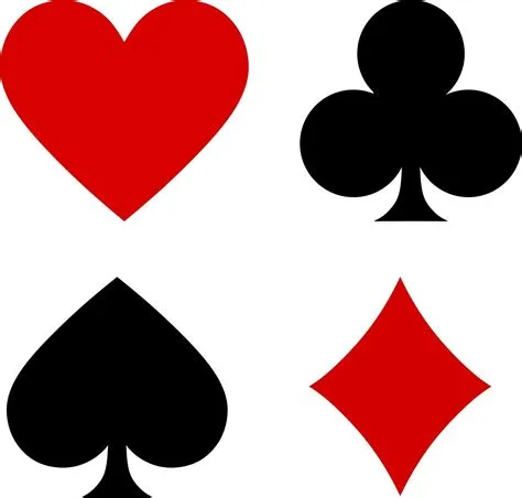 What are the poker symbols