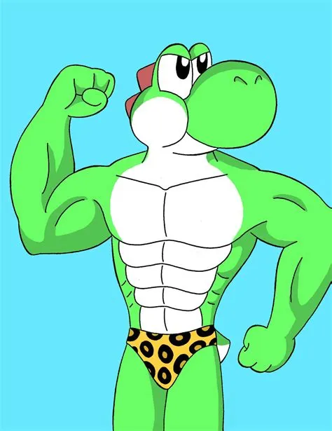 How strong is yoshi mario