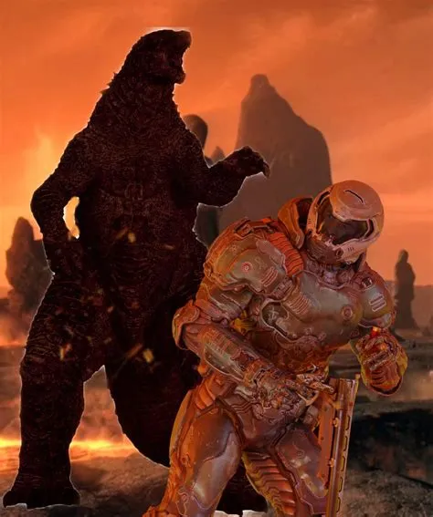 Who wins doom slayer or godzilla