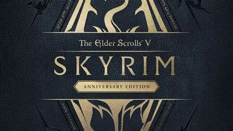 Is skyrim anniversary edition just an upgrade