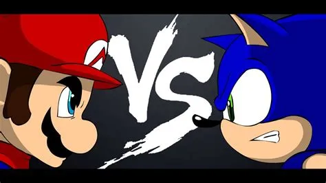 Who would win in a fight sonic or mario