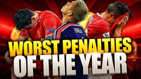 Who has the worst penalties in fifa