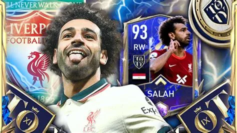 Does salah have a toty in fifa 22