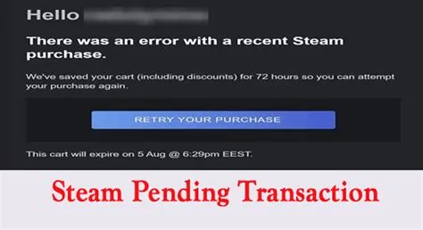 How do i cancel a pending order on steam