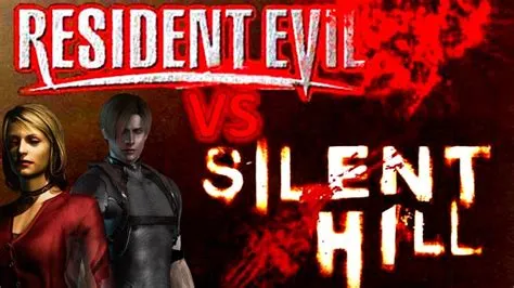 What is the difference between silent hill and resident evil