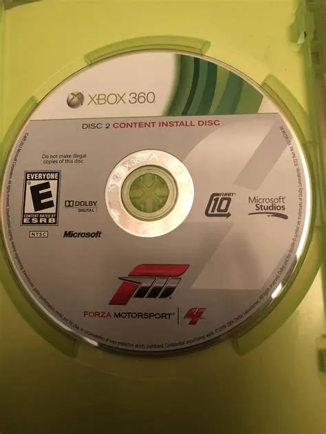 Can you still play forza motorsport 7 with disc