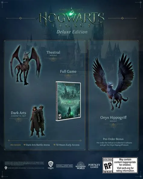 When can i play hogwarts legacy if i pre-order