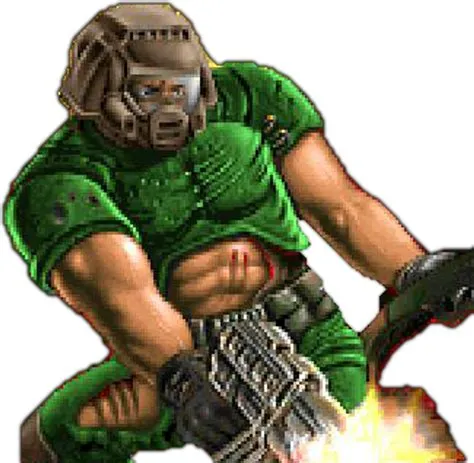 Why is doom guy so strong