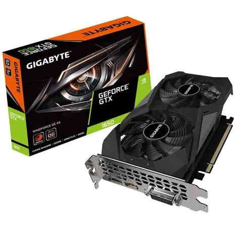 Which is better geforce gtx 1650 or